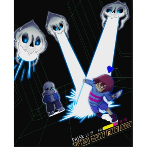 Sans Vs. Chara
