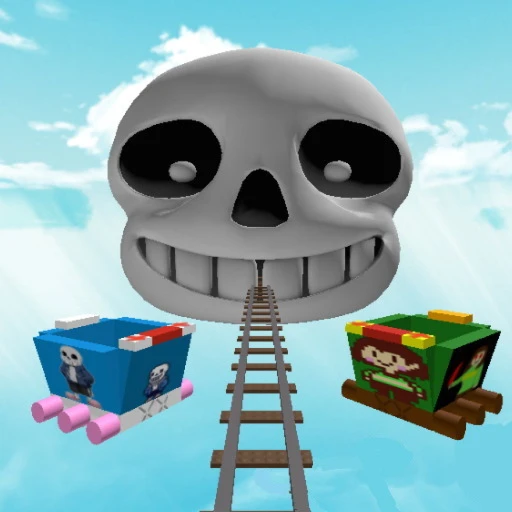 Cart Ride into Sans Undertale!