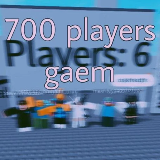 [924 Badges] Try to get 700 players in one server