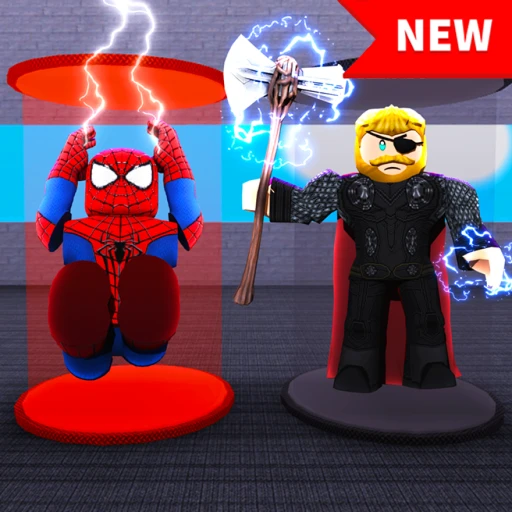 2 Player Super Hero Tycoon