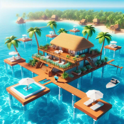 🌴Maldivian Luxury Hotel 