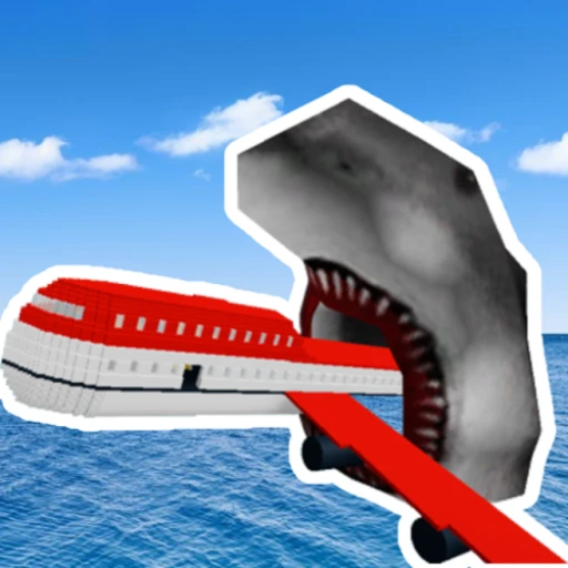 Survive a plane crash into shark infested water!