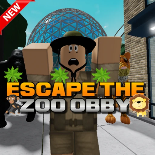 🐘[NEW] Escape The Zoo Obby!🐒