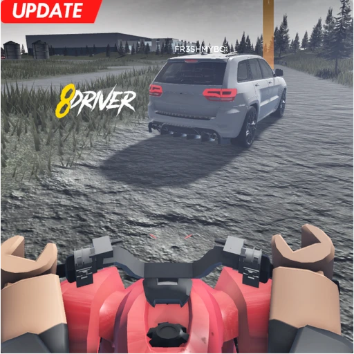 Eight Driver Car Racing