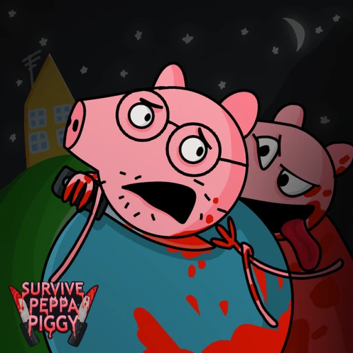 [❄🎅] Survive Pepa Piggy 🔪