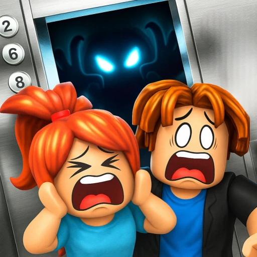 Horror Elevator! 😨 [SCARY]