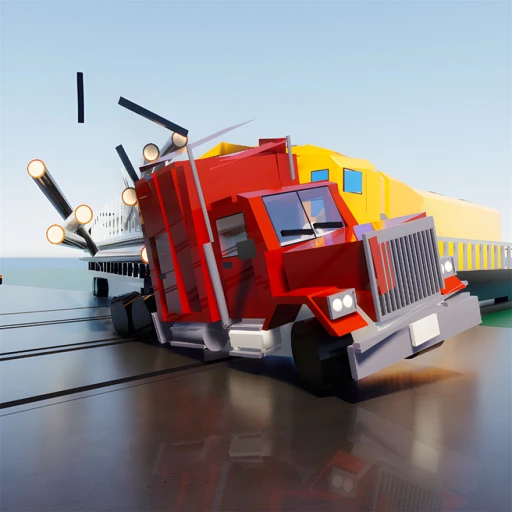 Trains Vs Cars and Trucks  