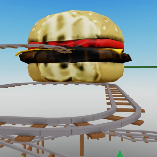 Cart Ride to SURVIVE!! (into Burger)