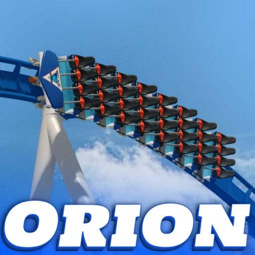 ☄️Orion Roller Coaster, Kings Island Theme Park