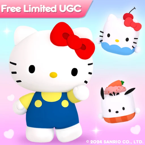 [Limited Free UGC]My Hello Kitty Cafe(Build)