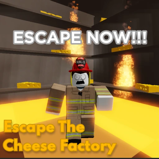 🏭 Escape The Cheese Factory Obby 🧀