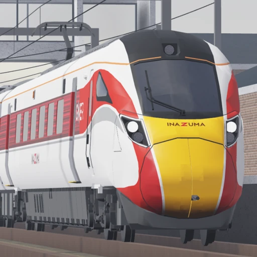 Some trains at a railway station