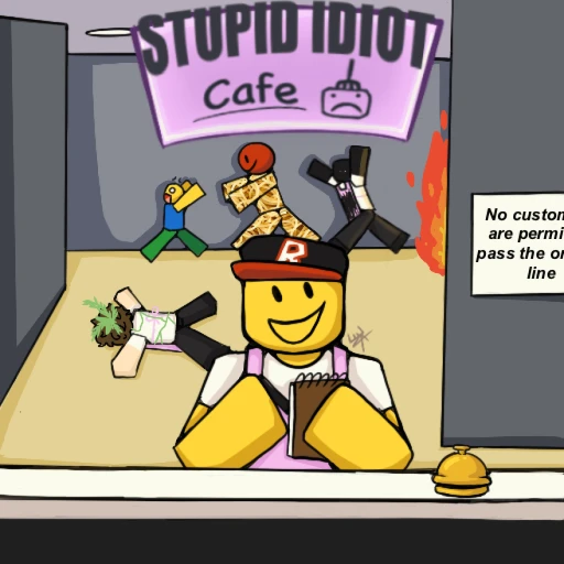 stupid idiot cafe [MOPPING]