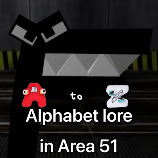 Survive Alphabet Lore in Area 51 (LOWERCASES)