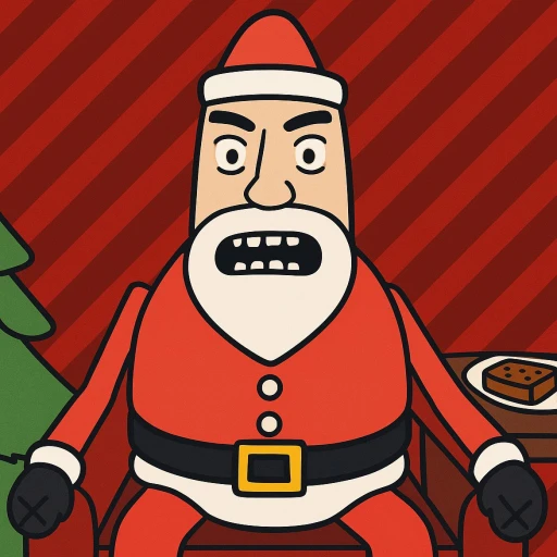 ESCAPE EVIL SANTA CLAUS RUN!