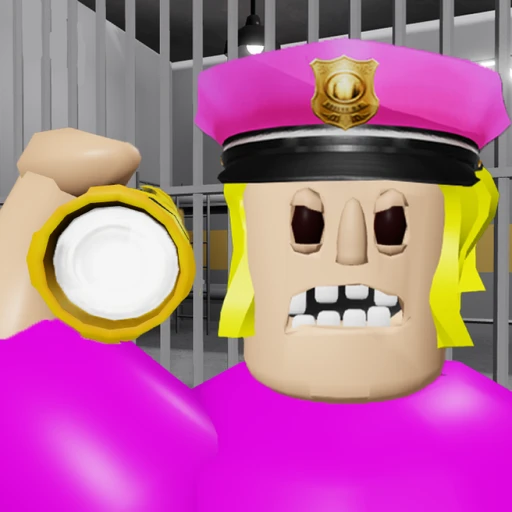  POLICE GIRL PRISON RUN! (Obby)