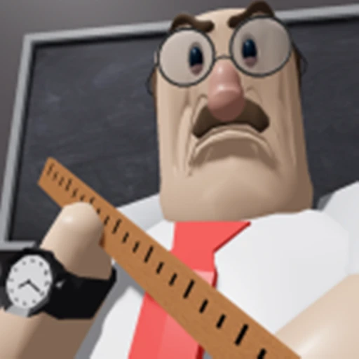 📃ESCAPE EVIL TEACHER OBBY!📏