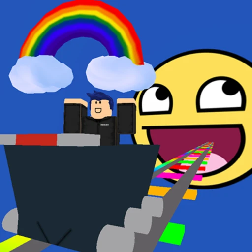 Ride a RAINBOW cart !! 