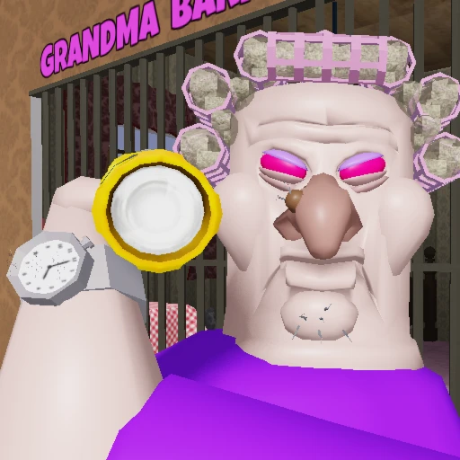 EVIL GRANDMA BARRY'S PRISON RUN! (OBBY!)