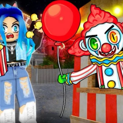 🎪 ESCAPE THE KILLER CLOWN! [🎈 OBBY]