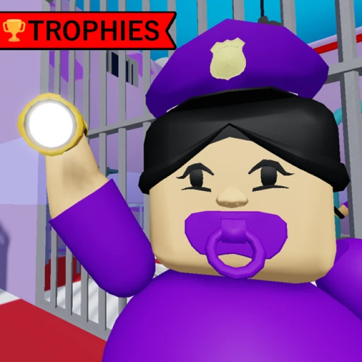 [🏆] BABY POLICE GIRL PRISON RUN! (Obby)