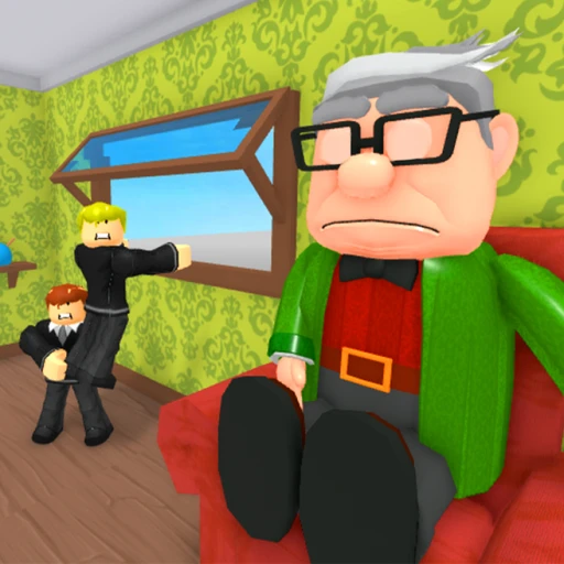 TEAM GRANDPA ESCAPE!👴🏻 (TEAMWORK OBBY)