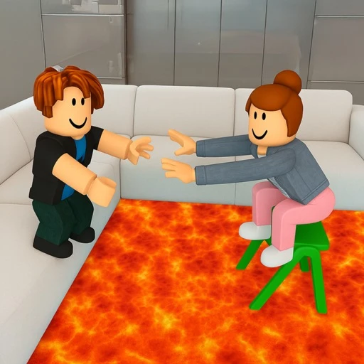 100 Player Floor Is LAVA! 🔥