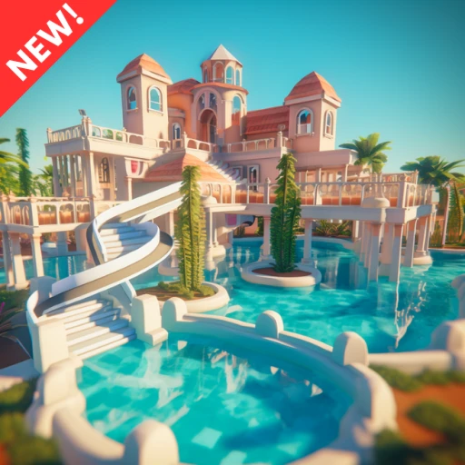 🏝️Waterpark Mansion Tycoon🏝️