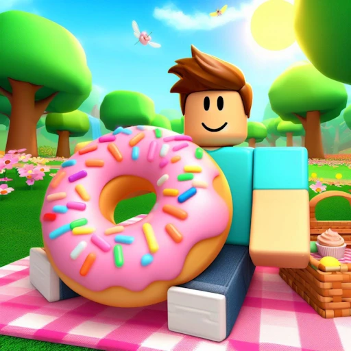 Eat a Huge Donut🍩