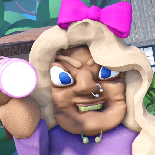 EVIL AUNT ESCAPE! (FIRST PERSON OBBY!) 