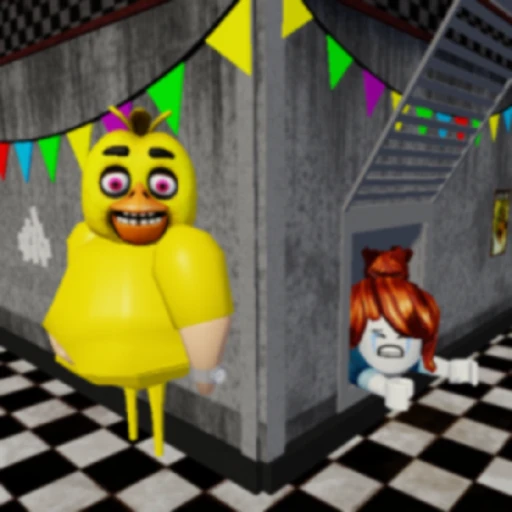 🧁FNAF CHICA BARRY'S PRISON RUN! (OBBY)