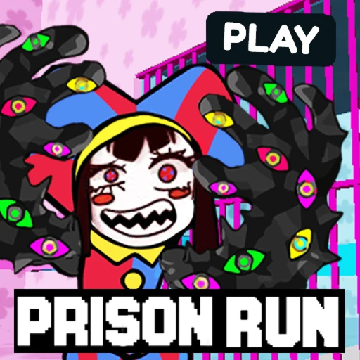 🎪PRISON RUN ESCAPE POMNI DIGITAL CIRCUS [OBBY]
