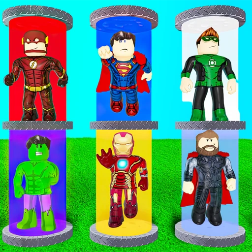 8 Player Super Hero Tycoon