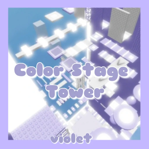 (177 stage!) color stage tower