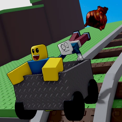 Wacky Rails [2 Player Cart Ride]