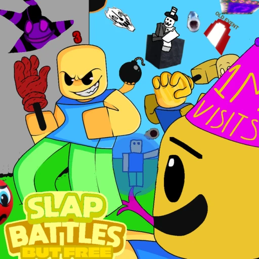 (Update!) Slap battle but free gloves 