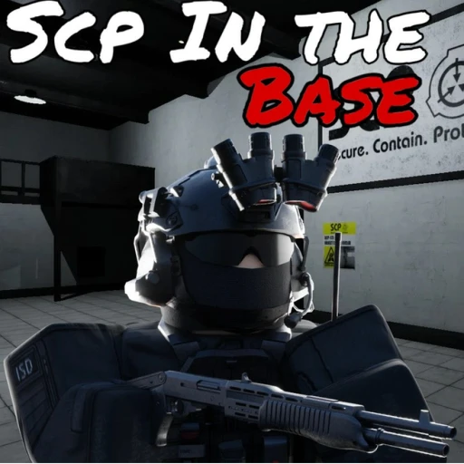 ⚠️Scp In The BASE [SCP MORPH!]