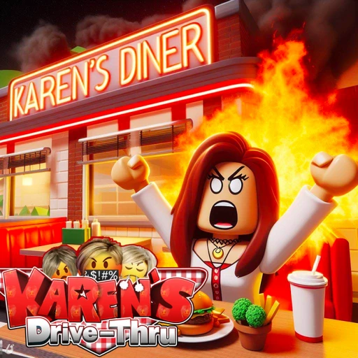 😡Karen's Drive Thru Roleplay