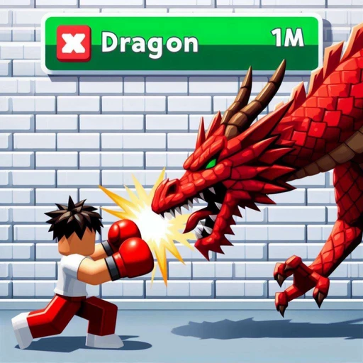 🥊[x5]🥊Punch Dragons Simulator🥊