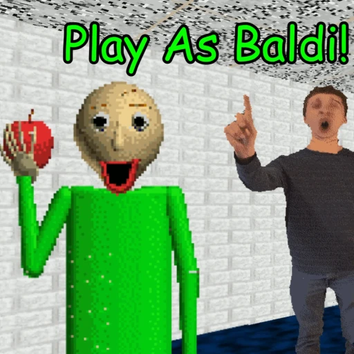 (UPD)📏Baldi's Basics - Play as Baldi📏
