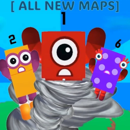 [NEW MAPS} Numberblock Natural Disaster