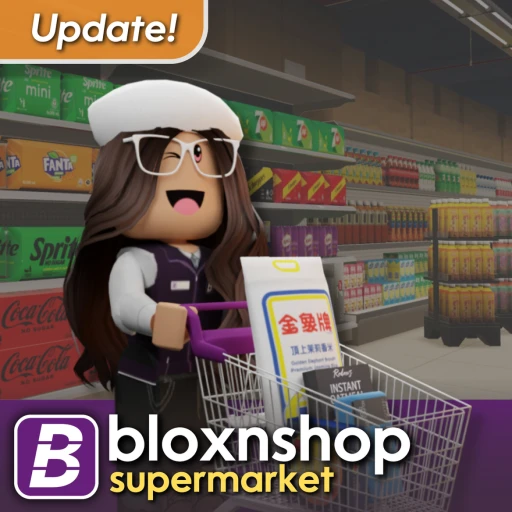 [NEW!] 🛒BloxNShop Supermarket | Shopping RP