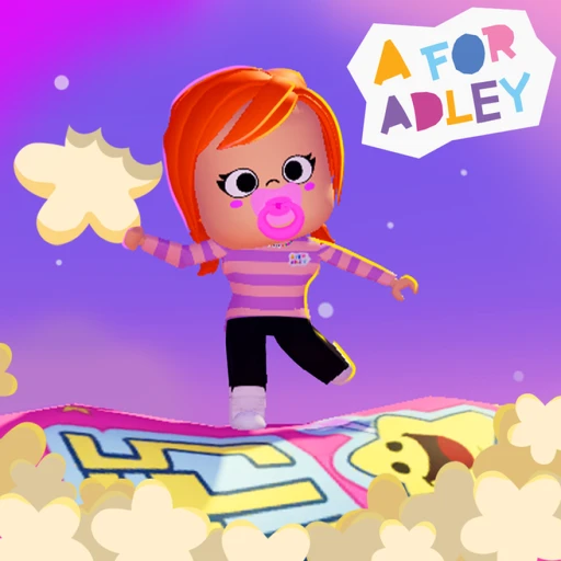 [Crazy Babies] Adley's YouTube Cartoon Obby