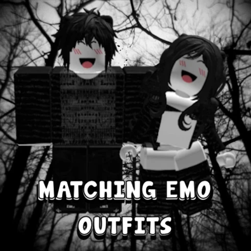 [🖤 ] Dahood Matching Emo Outfits Ideas