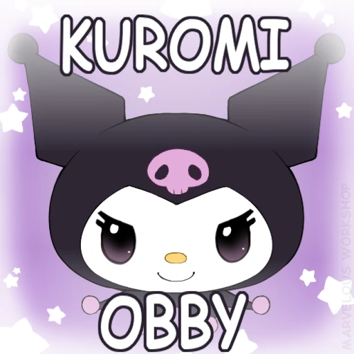 [1M+ 🎉] Cute Kuromi Obby 💀💜 | 산리오 쿠로미 파쿠르