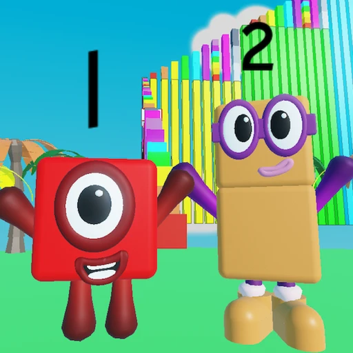 Numberblocks OBBY Adventure (No Paint)
