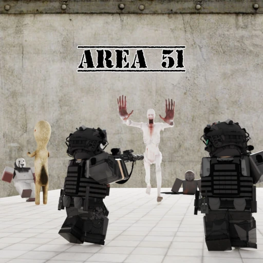 SCPs and Monsters in Area 51 Roleplay