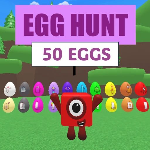 Numberblock EGG HUNT 2024 [UPDATED] 50 EGGS