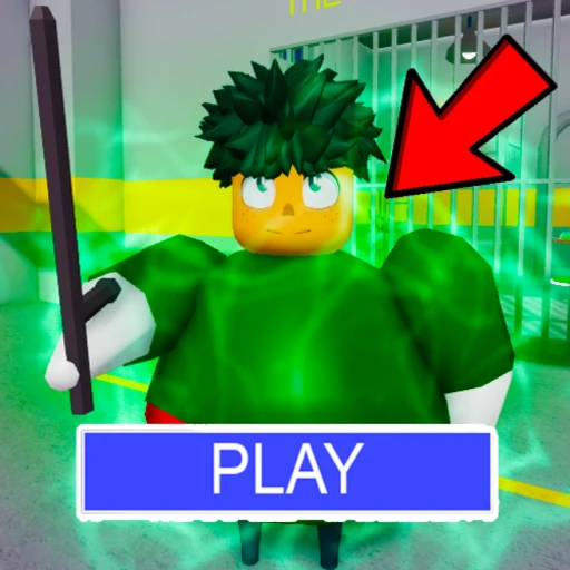 🔒DEKU PRISON RUN OBBY [FIRST PERSON!]