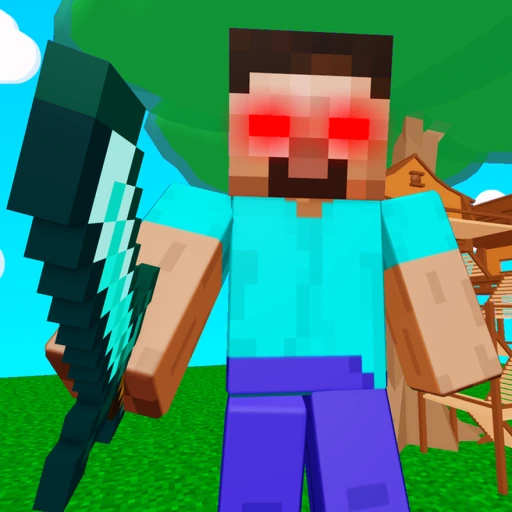 Survive Herobrine the Killer